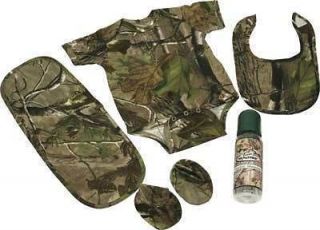 Realtree Camo Baby Combo! 5 pc Outfit for infants 1542