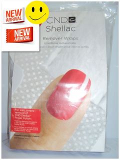 CND Shellac Remover Wrap   250 ct pack @@@ New   Best Deal   Save 35% 