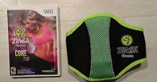 ZUMBA FITNESS CORE (WII, 2012) (7929) ***FITNESS BELT INCLUDED***