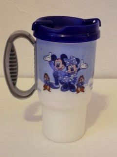 Walt Disney World Parks Mug Refillable Travel cup Mickey goofy pluto 