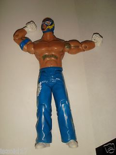 WWE Rey Mysterio Blue Pants and Blue Mask Action Figure *RARE*