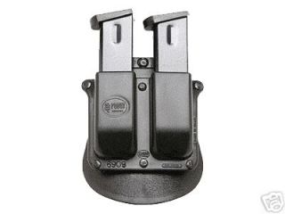   PADDLE HOLSTER DOUBLE MAG POUCH MOST 9MM/ 40 CAL CLIP BELT HOLDER