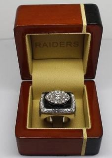   Raiders MVP Super Bowl world Championship Replica ring, Size 12