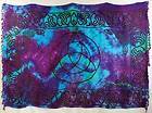 Charmed Celtic Knot Triquetra Tie Dye Sarong Tapestry Altar Cloth 