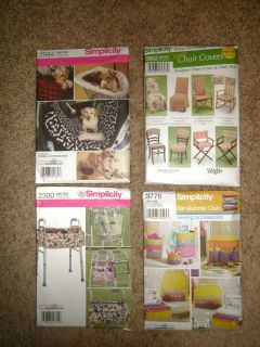 Sewing Patterns Chair Covers Pads Sewing Room Walker Dog Accessories 