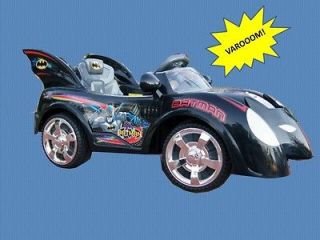  Batman Power Ride On Wheels Licensed Batmobile Kids 6v Bat Mobile Car