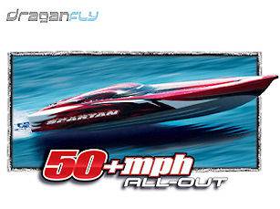 Traxxas Spartan RTR RC Boat 2.4GHz Brushless System