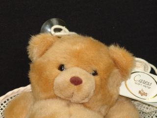   RUSS CARESS SOFT PETS HAMMOCK TEDDY BEAR PLUSH STUFFED ANIMAL TOY
