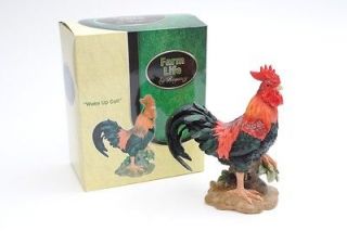   collection Wake up call Rooster figurine Cockerel Bird figure chicken
