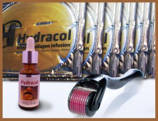 Micro Needle Derma Roller, Anti Age & Wrinkle Vitamin A Serum, 8 