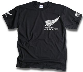   Blacks New Zealand Mens Womens T Shirts Sm 3XL NZ Silver Fern Rugby