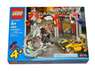 Lego Spiderman 2 Cafe Attack (4860) New Sealed Box NIB, Ships 