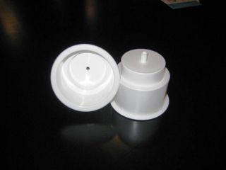   Replacement White Boat Plastic Cup Holder w/ Drain tube spigot pontoon