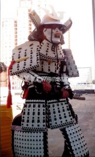 WowArt Japanese Samurai suit of White Armor wearable