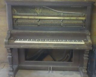 1917 Antique Kimball Upright Piano with 1893 Columbian Exposition in 