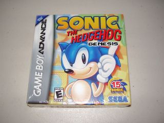 Newly listed Sonic the Hedgehog Genesis for Game Boy Advance NEW 