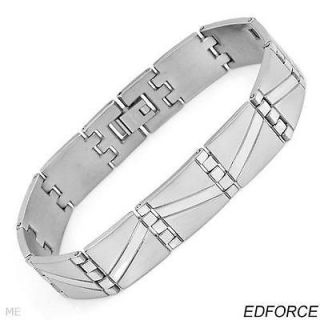 EDFORCE Stainless steel Gentlemens Bracelet.