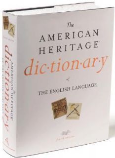 The American Heritage Dictionary of the English Language by American 