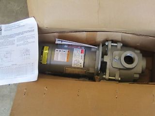 Teel lawn sprinkler pump centrifugal 180 gpm 3/4 hp 316 ss impeller 