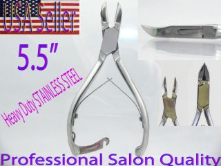   Nail Clipper Cutter High Quality Stainless Steel Nipper Pedicure New