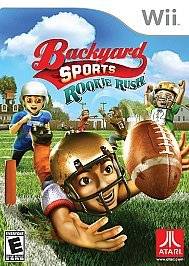 Nintendo Wii Game   Backyard Sports Rookie Rush (Football) Brand New 