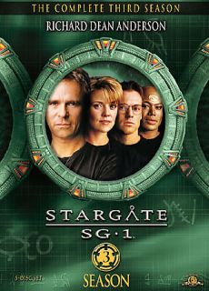 Stargate SG 1   Season 3 Giftset DVD, 2009, 5 Disc Set, Repackaged 