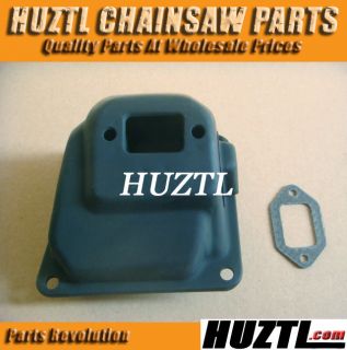   Exhaust With Gasket For STIHL 038 038AV MAGNUM MS380 NEW PJ380015