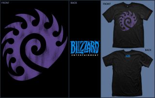 StarCraft II 2 Zerg Logo Gamer Shirt   NEW Blizzard