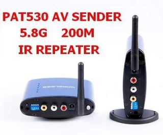 PAT 530 5.8GHz Wireless AV Sender TV Audio Video Transmitter Receiver 