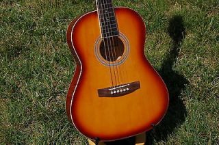 New Giannini 3/4 Size Steel String Acoustic Guitar Gloss Tobacco 