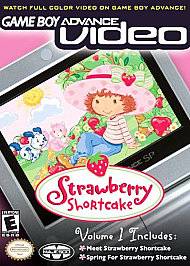GBA Video Strawberry Shortcake Volume 1 Nintendo Game Boy Advance 