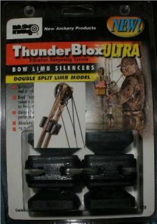 ThunderBlox Bow Limb Silencers Double Split archery