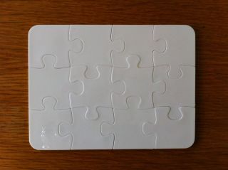   Blank Polymer Puzzle, Sublimation Printing, Heat Press  FAST DELIVERY