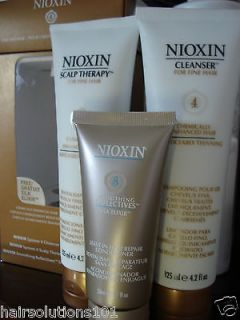 NIOXIN SYSTEM 4 SHAMPOO 125 ml+ CONDITIONER125 ml+Smoothing 