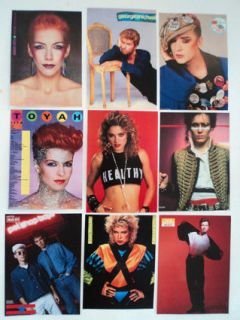 80s Party Decoration   10 x A4 80s Pop Stars and Bands Posters