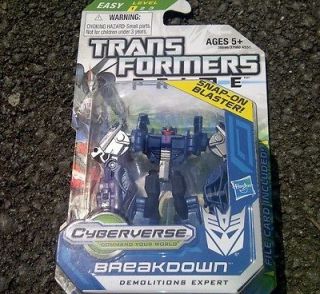 transformers breakdown in Transformers & Robots