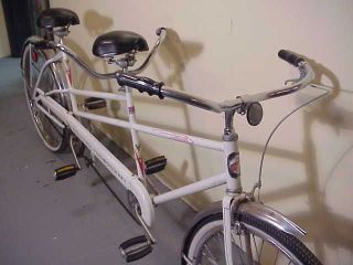   1960s Columbia Twosome 5 Speed Tandem Bicycle Original Very Good Cond