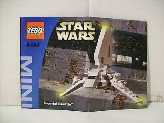 Lego 4494 Star Wars MINI Imperial Shuttle w/Instructions