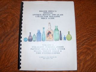   ANTIQUE BOTTLE AND GLASS PRICE GUIDE V6 POISON FOOD TARGET BALL