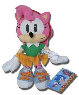 NEW GE Animation Sonic the Hedgehog Classic Amy Plush