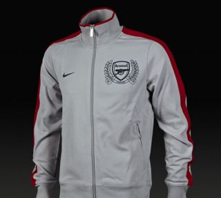 Nike Arsenal N98 Track Jacket   Grey / Red   Sizes S M L XL XXL