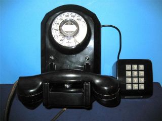 Art Deco AE50 Wall Telephone Functional with TT Dial