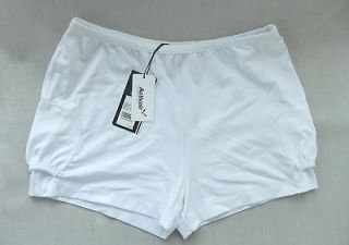   FRED PERRY S1820 ACTIVAIR WOMENS WHITE TENNIS SHORTS SIZE 16 BNWT