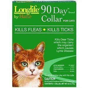   90 Day Collar for Cats HARTZ Killes Fleas & Ticks New In Package