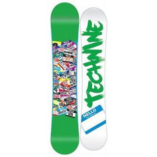 New 2012 Technine Young Gun Snowboard 144 Green