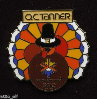   Lake City Olympics O.C. Tanner Thanksgiving Turkey Sponsor Holiday Pin