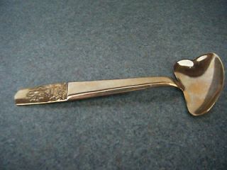 VINTAGE BRASS JELLY SPOON DECORATIVE COLLECTIBLE METAL WARE GIFT