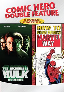 Incredible Hulk Returns How to Draw Comics the Marvel Way DVD, 2007, 2 