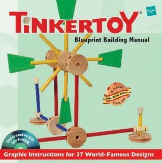 Tinkertoy Building Manual Graphic Instructions for 37 World Famous 