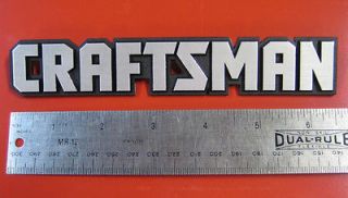 Craftsman Tool Box Badge6 5/8,Chest/Cabinet/Toolbox Emblem,Decal 